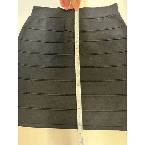 Windsor Womens Pull on Stretchy Mini Casual Skirt Black Size Large - Picture 8 of 8